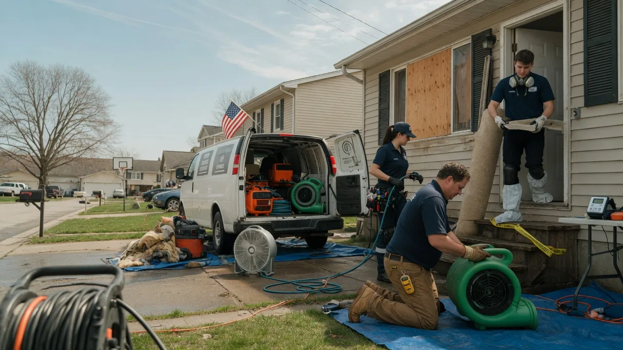 Water Damage Restoration in Arnot, PA near me